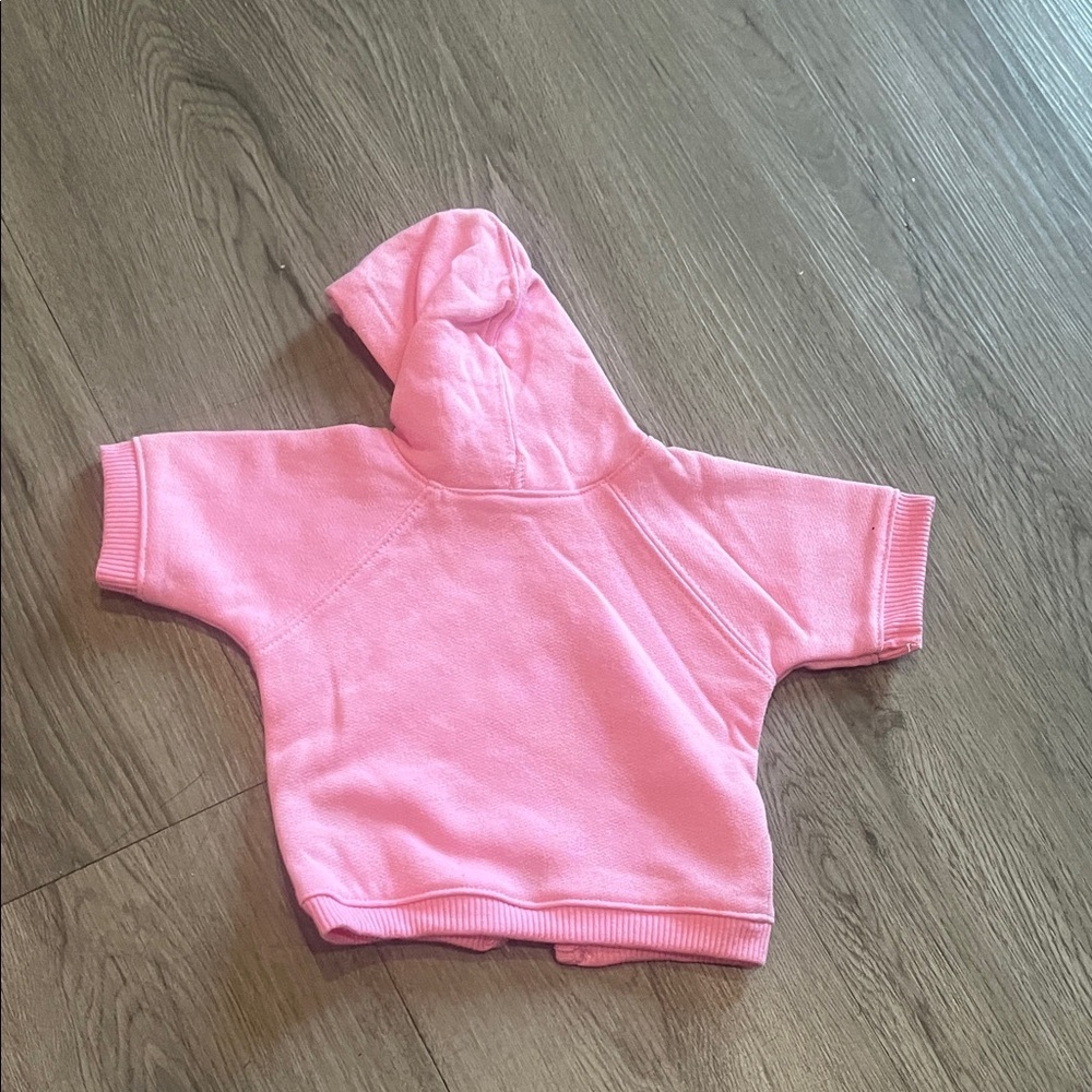 Pink doggy hoodie to decorate for you Furry baby